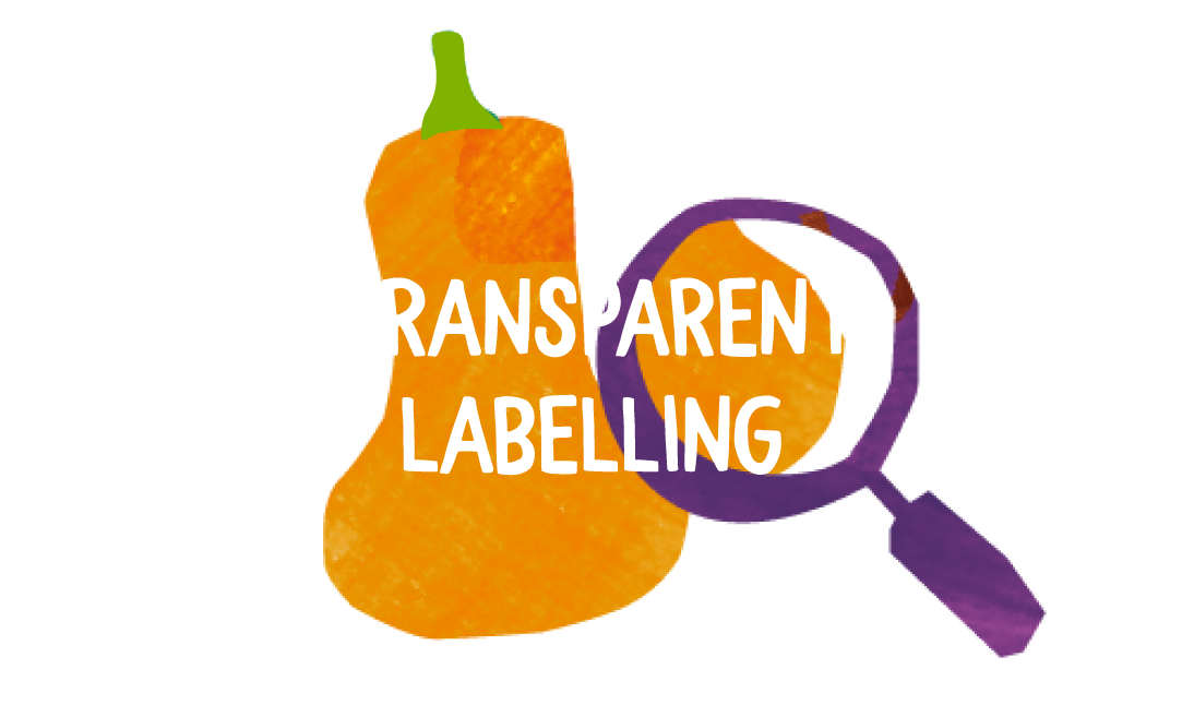 Transparent labelling