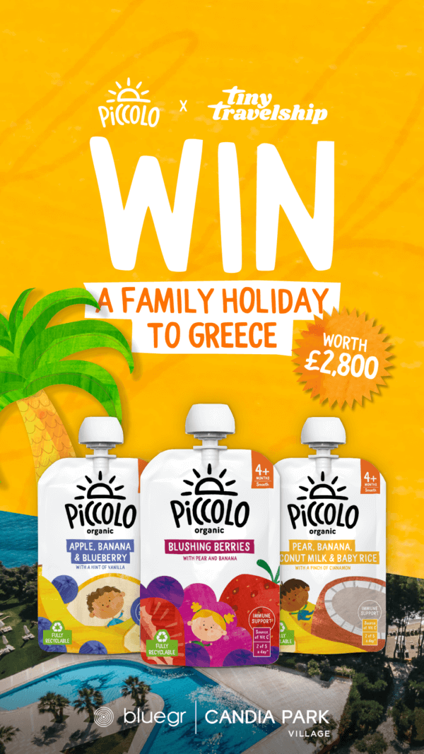 Asda Holiday Competition | Piccolo Organic Baby Food